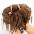 Tousled Messy Bun Ponytail Synthetic Hairpiece For Women